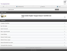 Tablet Screenshot of highlandmint.com